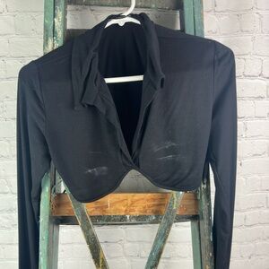 Naked Wardrobe shirt size large black